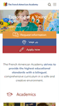 Mobile Screenshot of faacademy.org