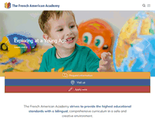 Tablet Screenshot of faacademy.org
